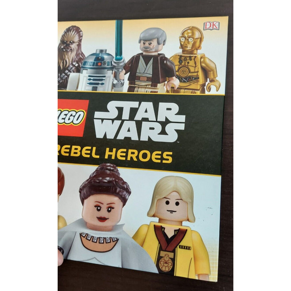 DK LEGO Star Wars 10 Books Disney REBEL HEROES-FORCE AWAKENS-ROGUES & VILLAINS - Picture 7 of 8
